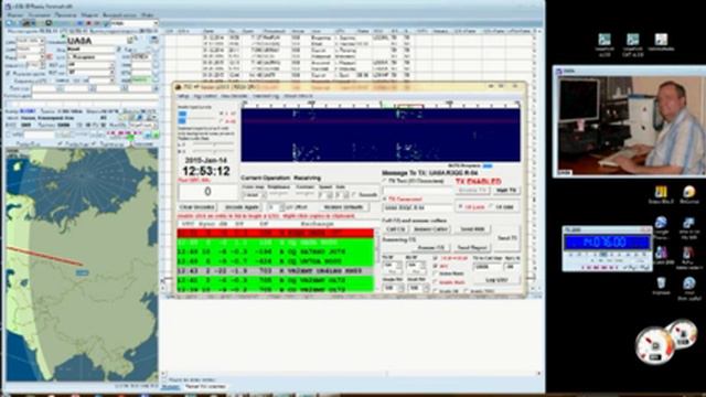 JT65 HF + UR5EQF + SSDR v1.3.8 +Flex 6500 смотреть онлайн