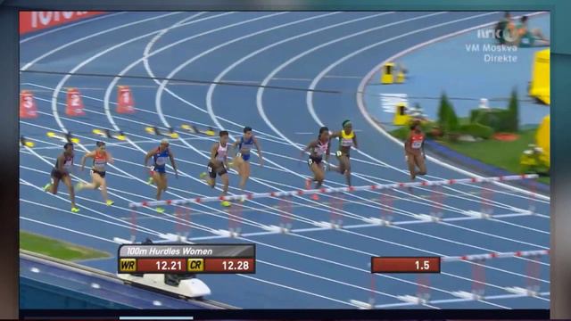 Moscow 2013 Women 100M Hurdles Semi Final 1 Tiffany Porter 12.63 смотреть онлайн