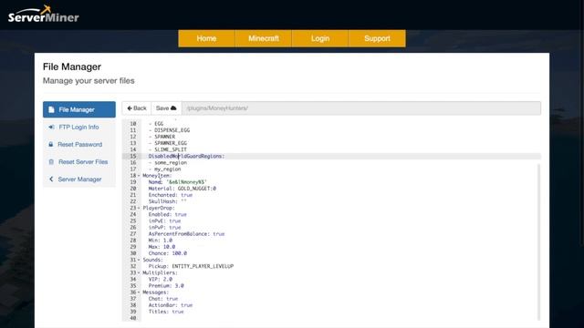 Earn Money From Blocks And Mobs In Minecraft With Money Hunters Plugin