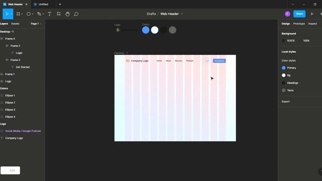 How to Design Website Header In Figma | UI Design Tutorial | UI/UX | 2023 смотреть онлайн