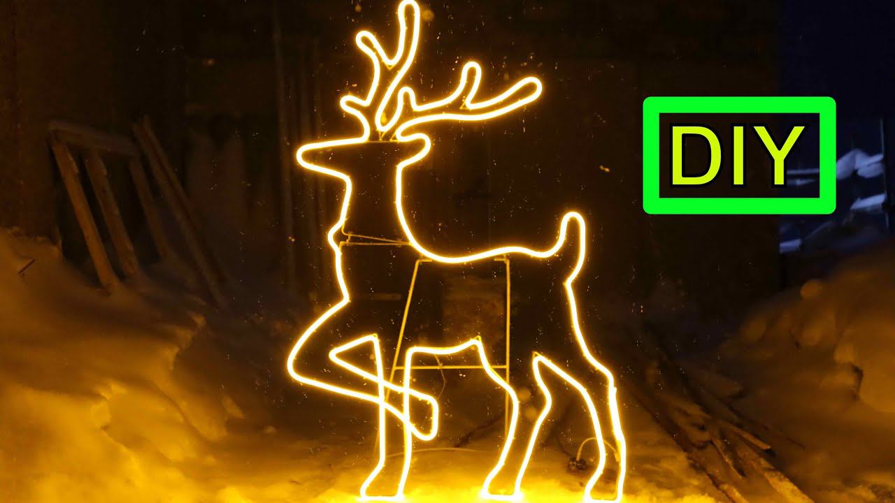 2D олень из полосы по чертежам своими руками смотреть онлайн