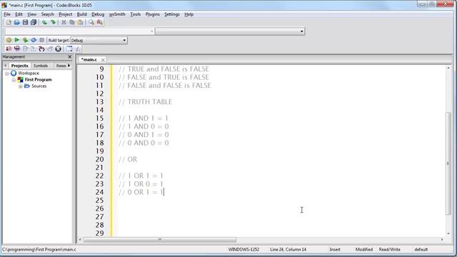 Lesson 12.5 : Introducing Booleans смотреть онлайн