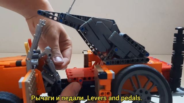 Машина из мультфильма "Ну, погоди!" из лего/Lego car from the "Nu pogodi" cartoon смотреть онлайн