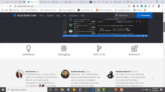 Python Introduction : Installation and running your first Python Code смотреть онлайн
