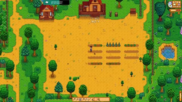 Stardew Valley | HOOts Farm Co-op | Expanded + lots of mods | Farm sim fever | Episode 1 смотреть онлайн