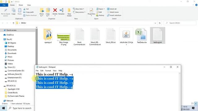 Sikulix script Tutorial Part #4 | Read/Write Text file & Drag and Drop Action смотреть онлайн