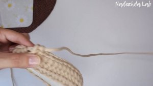 ? Мини Сумка ВАФЕЛЬКА ИЗ ШНУРА! Вязание крючком