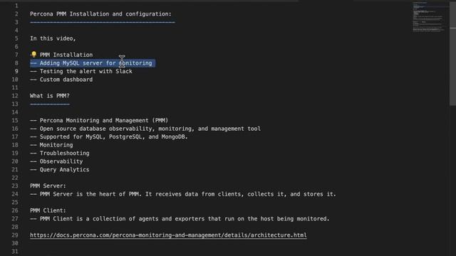 PMM for MySQL | Monitoring | Installation |Alert configuration to Slack | Custom dashboard | Percon смотреть онлайн