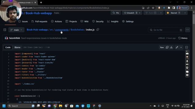 REACT Book-hub project walk through | CCBP 4.0 intensive | Web Development | HTML, CSS, React смотреть онлайн
