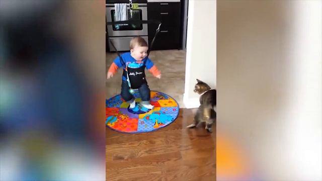 Дети и котики! Тест на психику 🤪! Лучшие приколы 2020 😂! смотреть онлайн