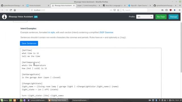 Rhasspy Voice Assistant Demonstration смотреть онлайн