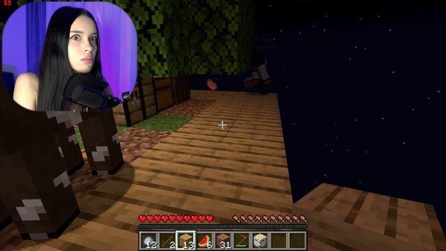ДЕВУШКА С ПАРНЕМ ИГРАЕТ В ОДИН БЛОК - OneBlock #1 смотреть онлайн