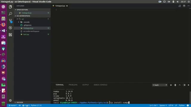 Kalkulasi Integral dengan Python SciPy + Numpy смотреть онлайн