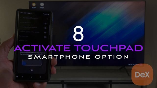 Samsung DeX WIRELESS Setup With Galaxy 22Ultra -Smart TV Tutorial