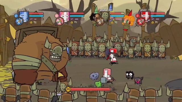 Memories of Barbarian College in Castle Crashers смотреть онлайн