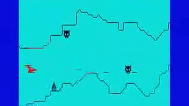 ZX Spectrum Penetrator 48K Game Walkthrough смотреть онлайн