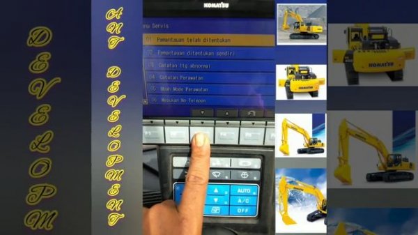 Tutorial monitor panel pc 200-8 pc400-8 pc 210 dll part 2