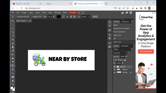 How To Design Logo In 5 Minutes For Free | How To Make A Logo | Logo Design Process смотреть онлайн