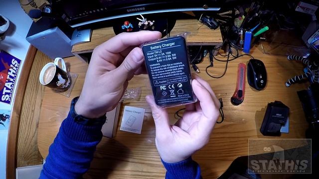 Topmax TM-L2 usb charger for Nikon D3400 DSLR battery en-el14a - unboxing смотреть онлайн