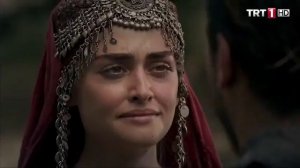 Халиме сообщает Эртугрулу,что он станет отцом