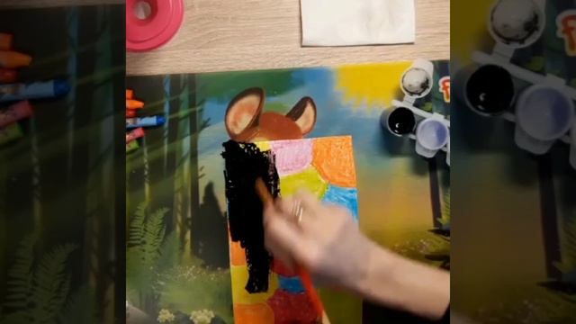 Рисование в технике "граттаж" (5-6 лет) смотреть онлайн