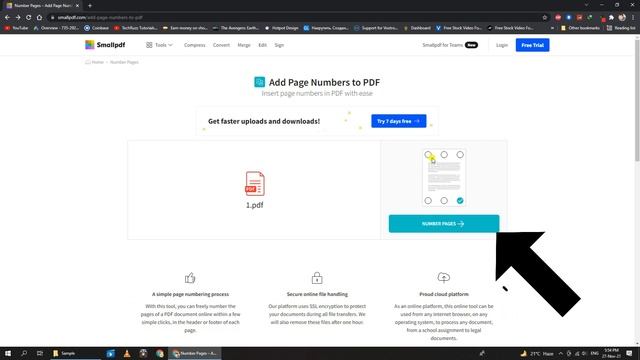 How to Add Page Numbers to PDF 2021 | Update Page Numbers in PDF Online For Free смотреть онлайн