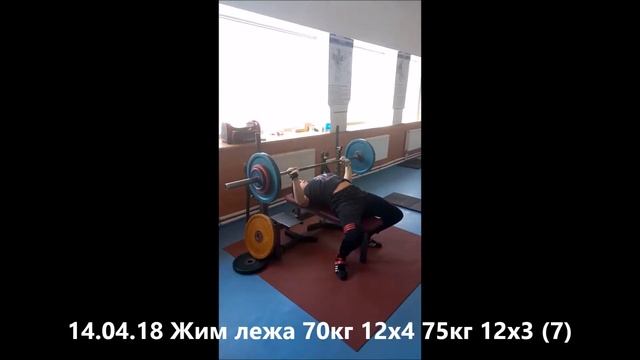 Жим лежа 14 04 18 смотреть онлайн