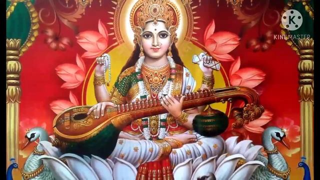 Saraswati Mantra - Saraswati Mahabhage Vidye Kamala Lochane - Mantra for concentration in Studies смотреть онлайн