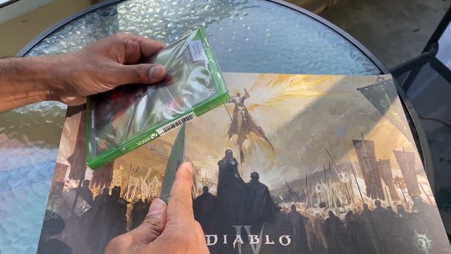 Diablo 4 XSX unboxing with Preorder Lithograph смотреть онлайн