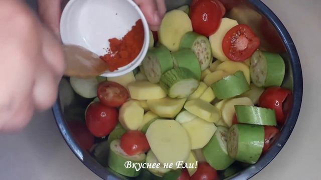 Картофель запечённый с мясом. Очень Вкусно!!! смотреть онлайн