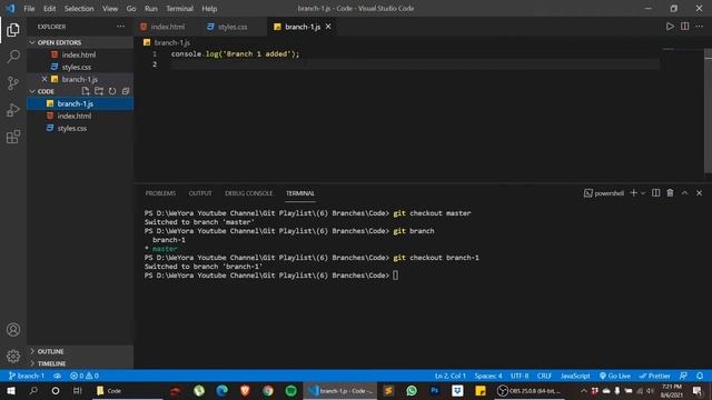 Branches in Git – Explained in Sinhala смотреть онлайн