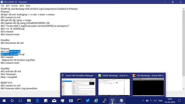 HADR Tutorial Part 18 - Compressed Archive Log Not Sent Between Primary and Standby смотреть онлайн