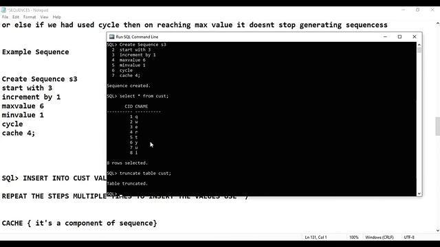 #81 Oracle Tutorials || Sequences in SQL by Mr. Alok смотреть онлайн