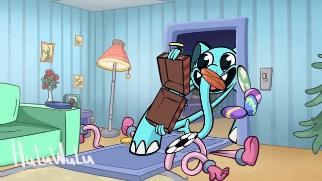 DAILY LIFE of COACH PICKLES with Ms.Lemons // Poppy Playtime Chapter 3 Animation смотреть онлайн