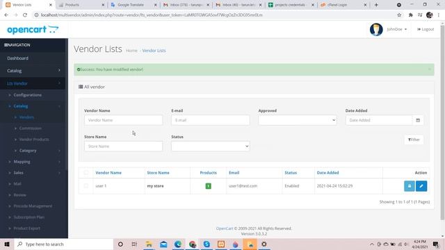#3. Opencart Multivendor Admin Catalog, eCommerce Marketplace Website in WordPress(Letscms Pvt. Ltd смотреть онлайн