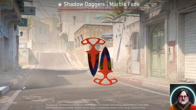 Shadow Daggers | Marble Fade in Counter-strike 2 смотреть онлайн