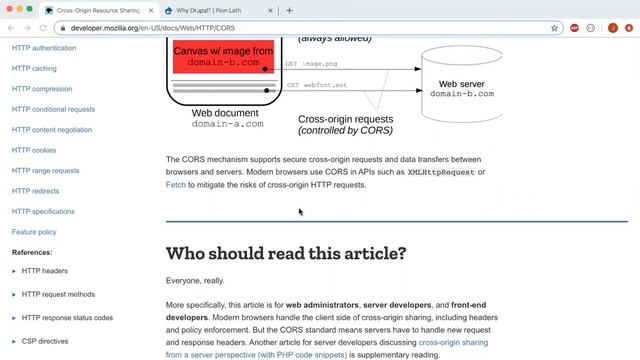 Lab 8 - CORS and why CORS is important смотреть онлайн