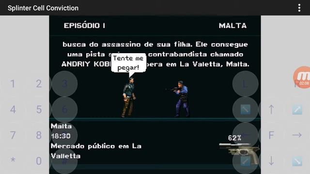Splintet Cell Conviction Java para android смотреть онлайн