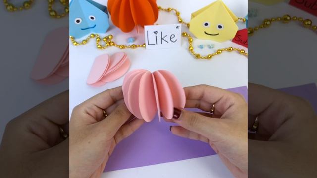 DIY Cute pumpkin || ТЫКВА с Котиком из бумаги | Декор на Хеллоуин #Shorts смотреть онлайн