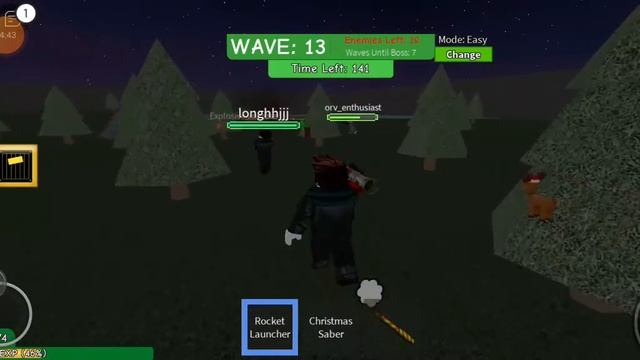 Roblox Zombie Attack รีวิว Rocket Launcher смотреть онлайн