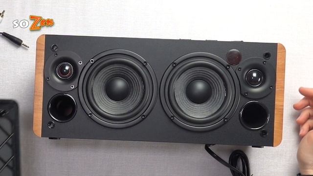 Edifier D12 Tabletop Bluetooth Speaker Unboxing/Review, Max Volume & SUBWOOFER line out Sound Test смотреть онлайн