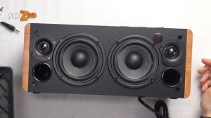 Edifier D12 Tabletop Bluetooth Speaker Unboxing/Review, Max Volume & SUBWOOFER line out Sound Test