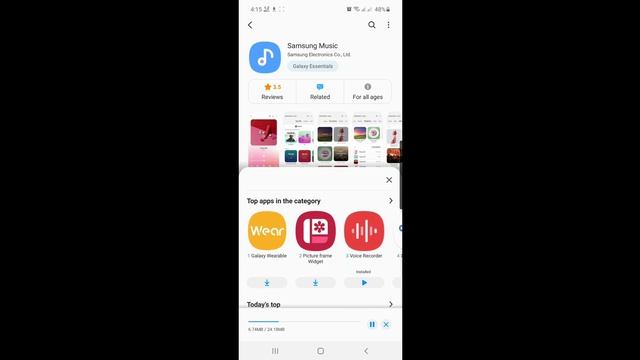 samsung a10s, a11,a20s, a21s, a31, a51, a71 music player download смотреть онлайн