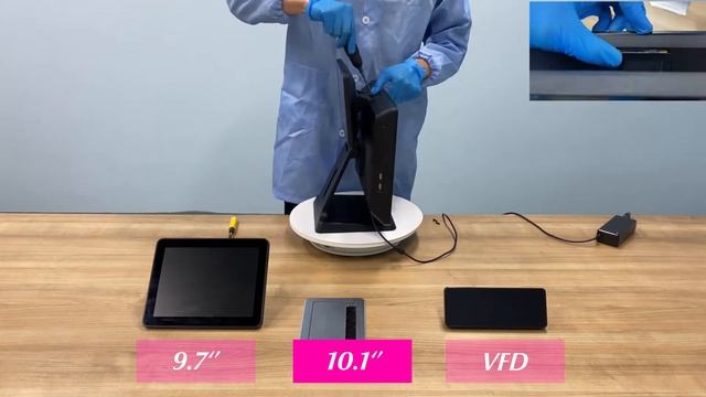 A100-15/ A200-15 POS system with 10.1 inch IPS 2nd display смотреть онлайн