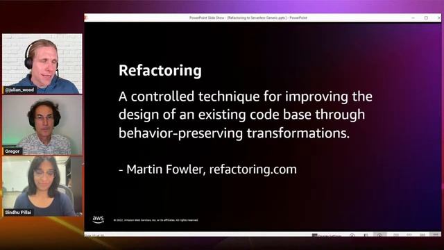 Refactoring to Serverless | Serverless Office Hours смотреть онлайн