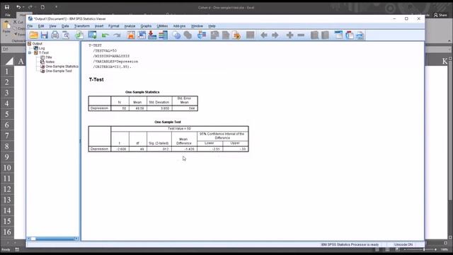 Calculating Effect Size (Cohen's d) for a One-Sample T Test смотреть онлайн