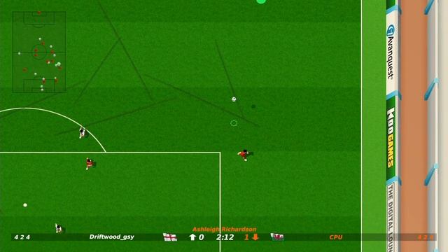 Dino Dini's Kick Off Revival - Gameplay #2 - Mastering defeat смотреть онлайн