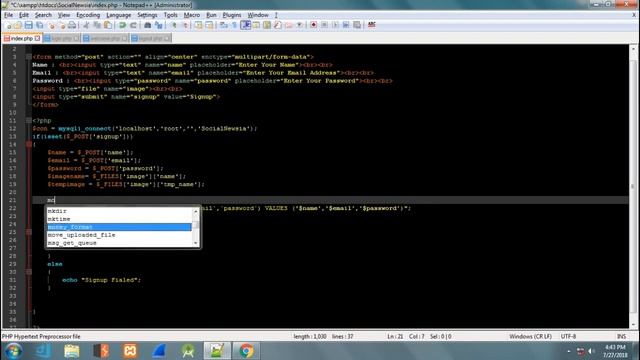 How To Upload Image / File On Server Using .php - SocialNewsia смотреть онлайн