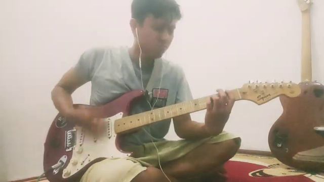 NIRVANA - smells like teen spirit (guitar riff cover) смотреть онлайн