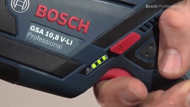 Sierra sable a bateria litio Bosch GSA 10,8 V LI Prof смотреть онлайн